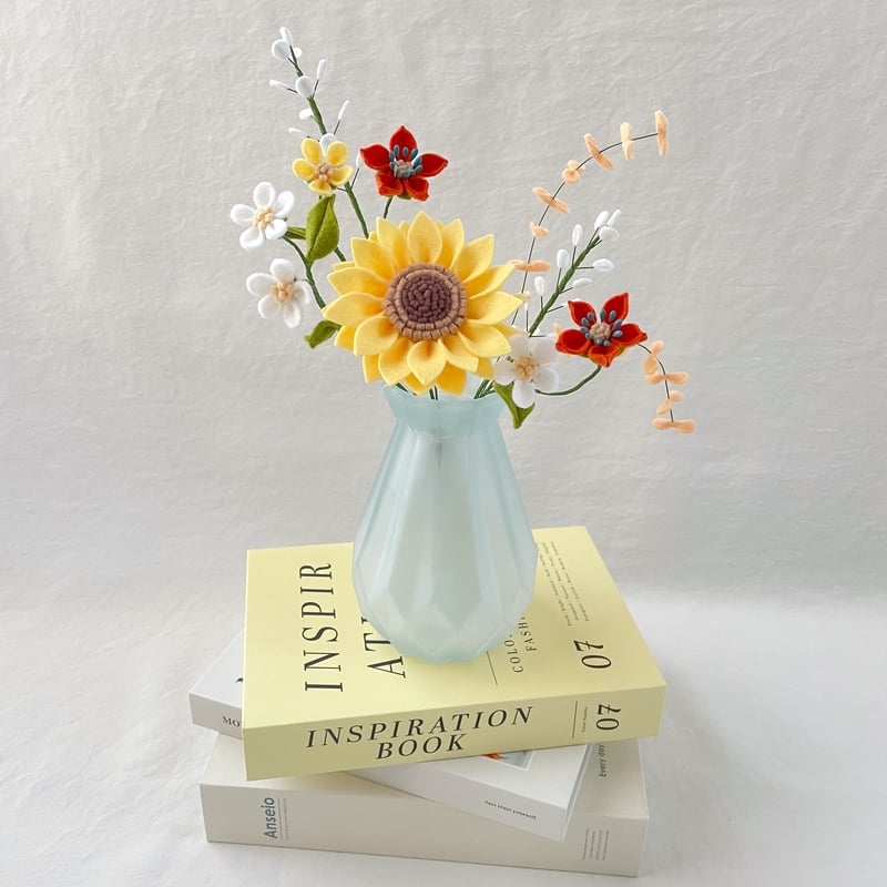 ひまわり~mini bouquet~ フェルトフラワー | heartthrob_flowers