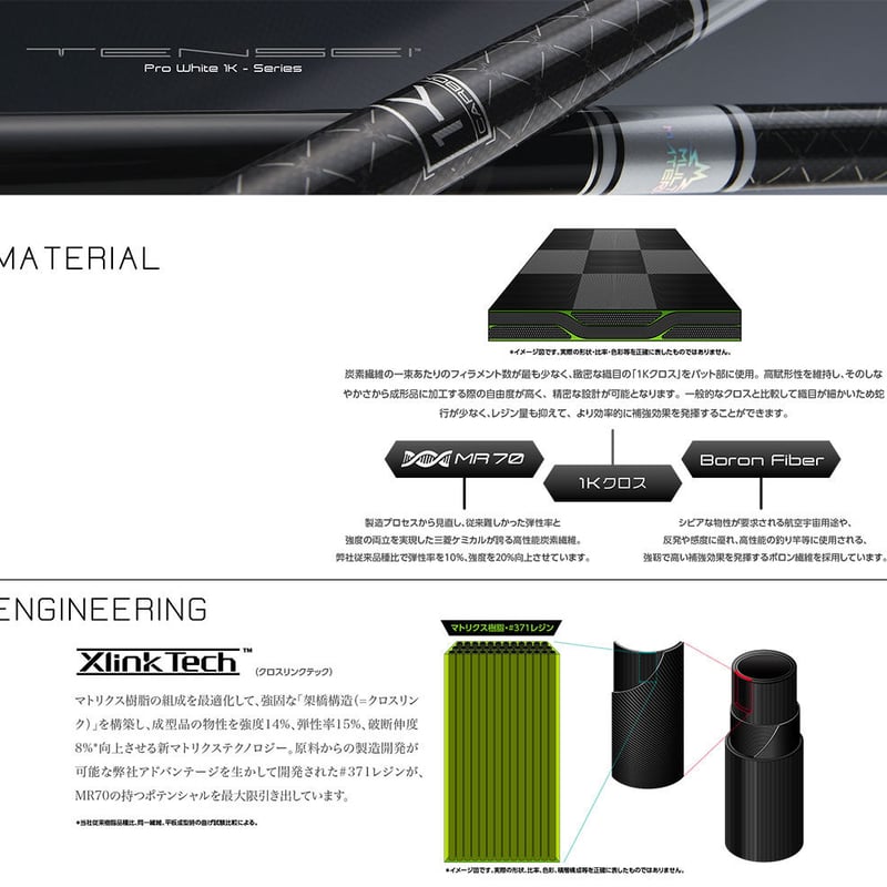 三菱オリジナル 1K　シリーズ 70 S テンセイ テンセイ(TENSEI) プロ ホワイト 1K 70（S） | CLOVER TOKYO