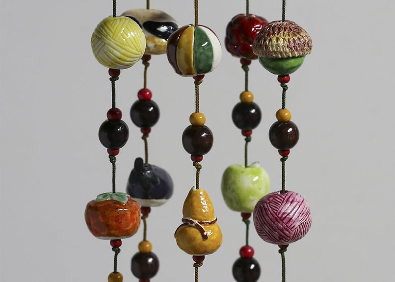 つるし飾り -木の実のおもちゃばこ- | ヤキモノノカザリ