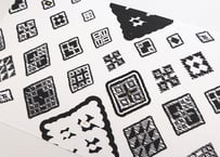 ”刺し子紋様”の手ぬぐい