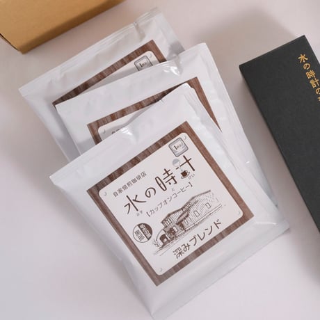 「水の時計」のカップオンコーヒー　12袋　【送料無料】