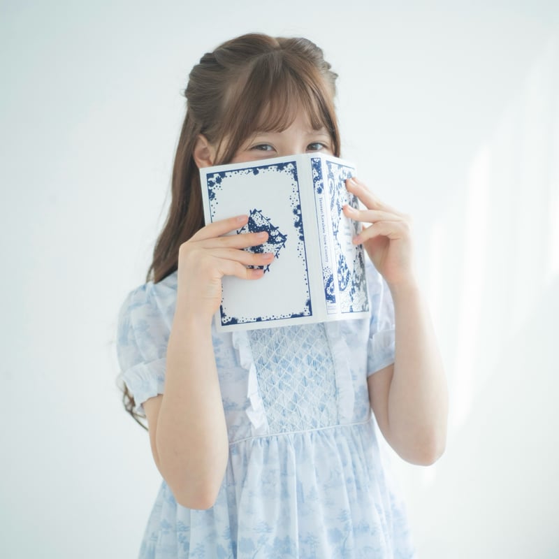Blue》toile de Jouy dress | MINUIT(ミニュイ)