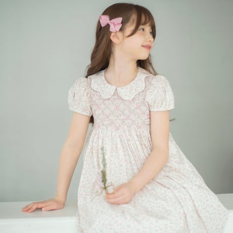 Flower garden Smocking Dress