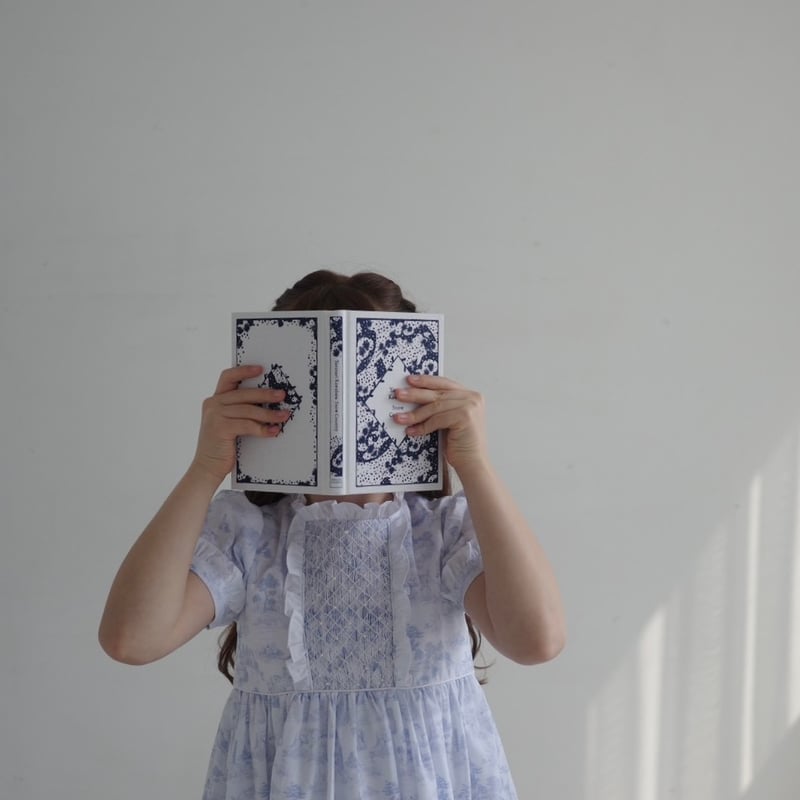 Blue》toile de Jouy dress | MINUIT(ミニュイ)