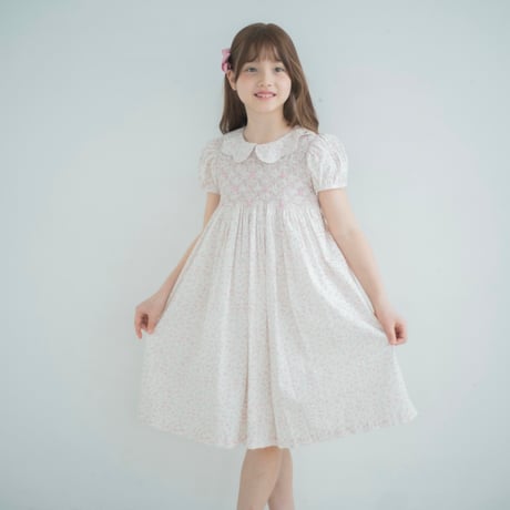 Flower garden Smocking Dress