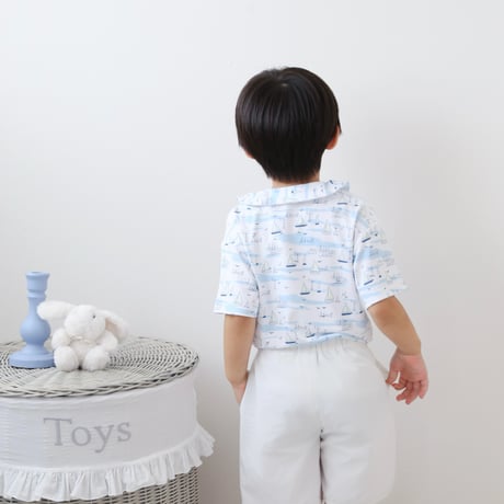 Marine yacht blouse