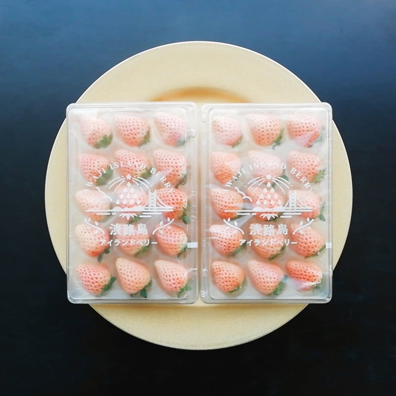 雪苺 🍓ゆきいちご2色(赤＆白) 2パックセット | 北海道ゆきいちご