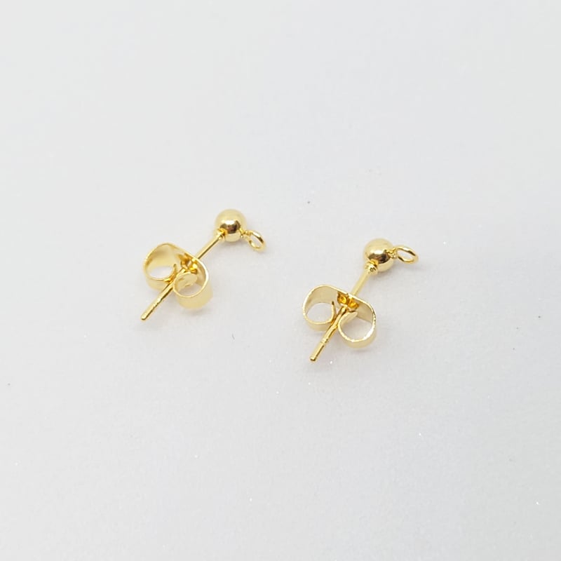 チェコビーズ✕タッセルピアス | momo