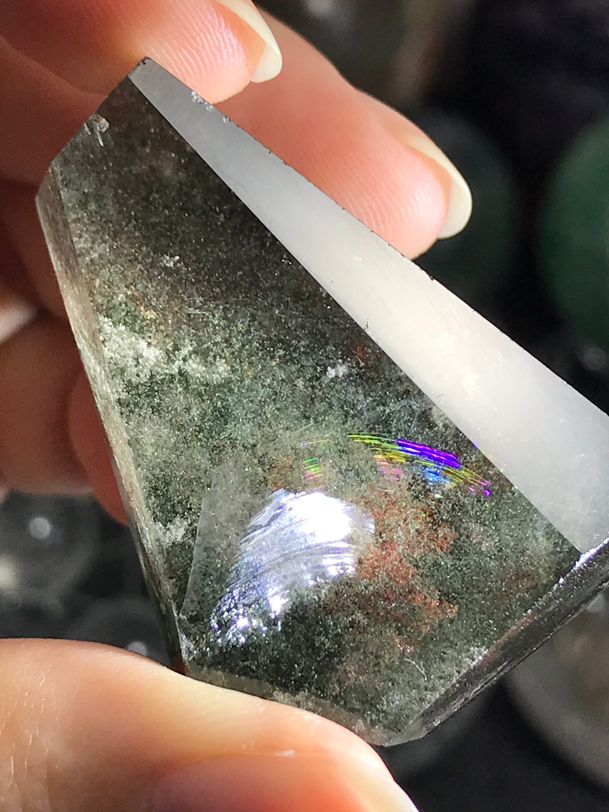 ガーデンクォーツ 庭園水晶 原石 水晶 フリーフォーム 天然石 置物【超