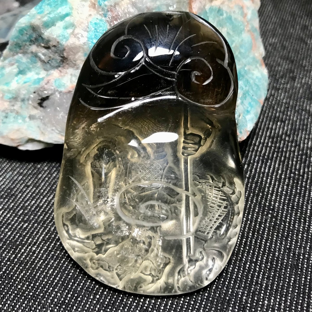 龍神さんのお守り⭐︎国産黒水晶　スモーキークォーツ 龍神さんのお守り⭐︎国産黒水晶 スモーキークォーツ 【公式通販】