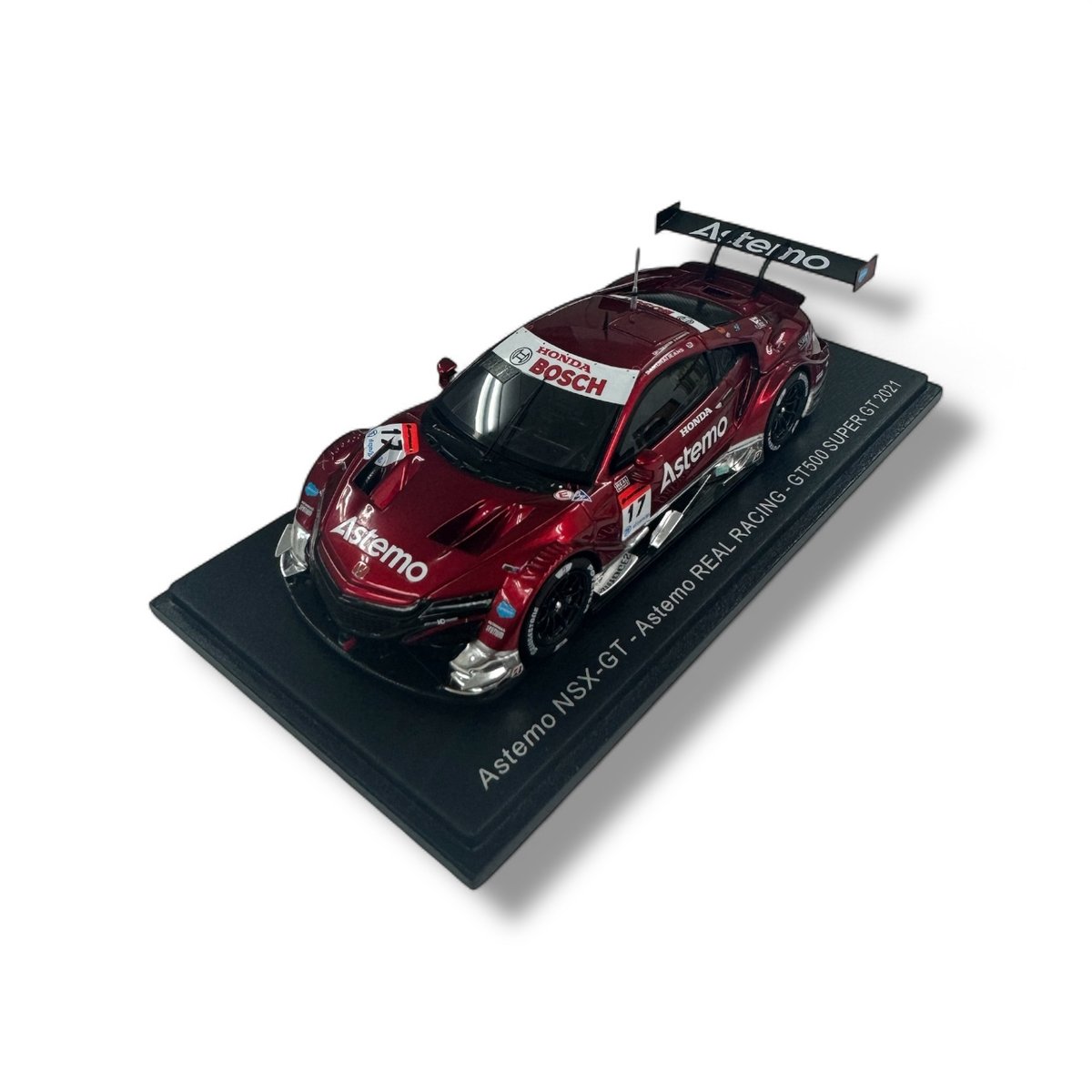 Spark 1/43スケールモデルカー】 2021 Astemo NSX-GT No.17