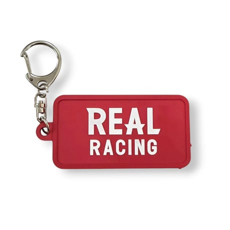 REAL RACING/チームロゴ ラバーキーホルダー