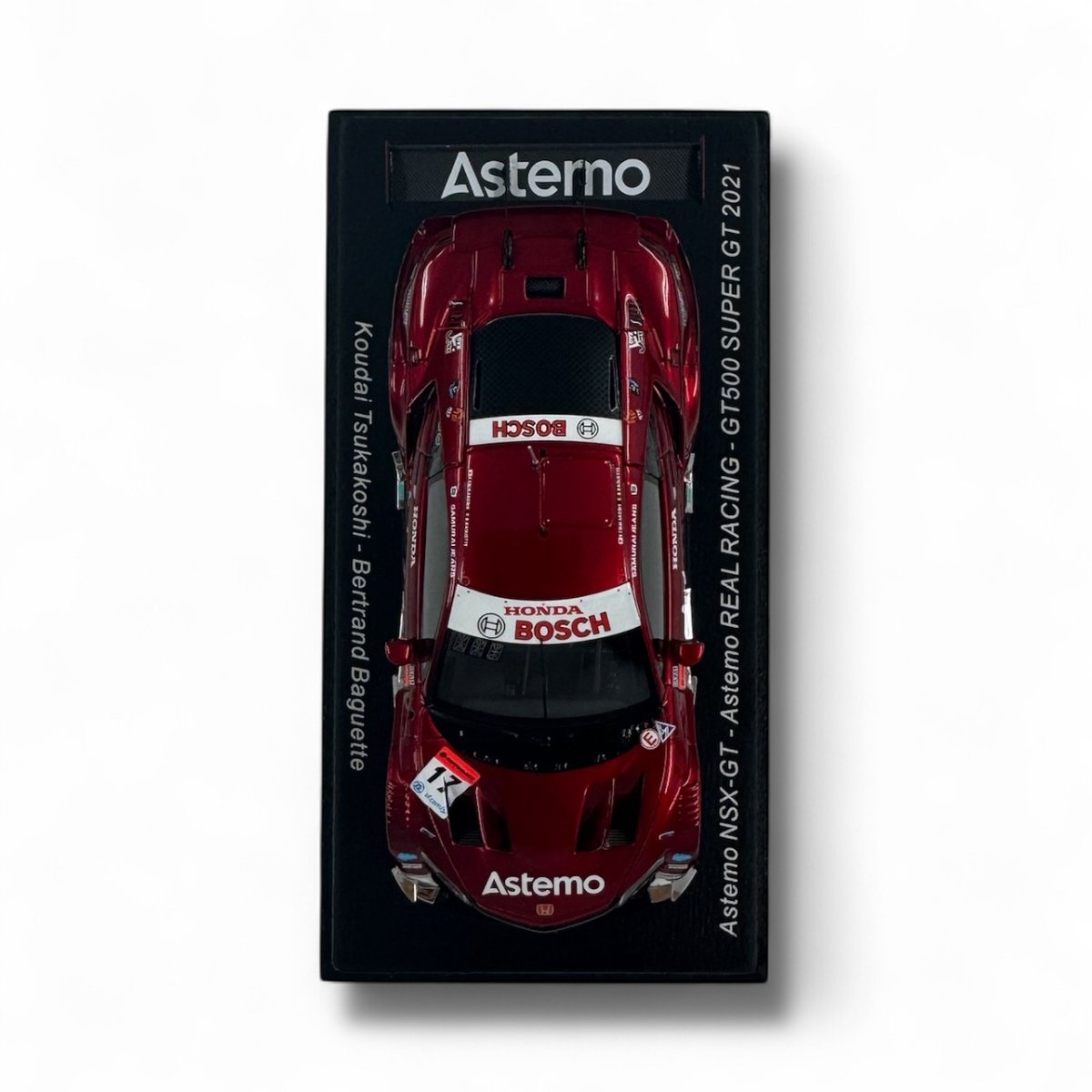 Spark 1/43スケールモデルカー】 2021 Astemo NSX-GT No.17