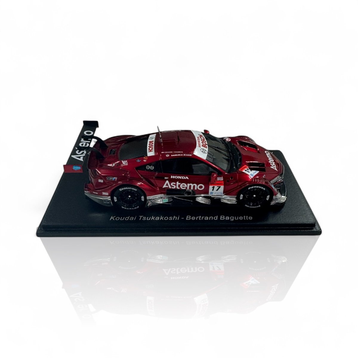 Spark 1/43スケールモデルカー】 2021 Astemo NSX-GT No.17