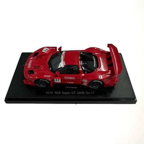 歴代リアルレーシングのEBBRO製モデルカーが勢揃い！（非売品ピンズ付き）