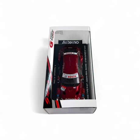 【Spark 1/43スケールモデルカー】 2024 Astemo CIVIC TYPE R-GT No.17