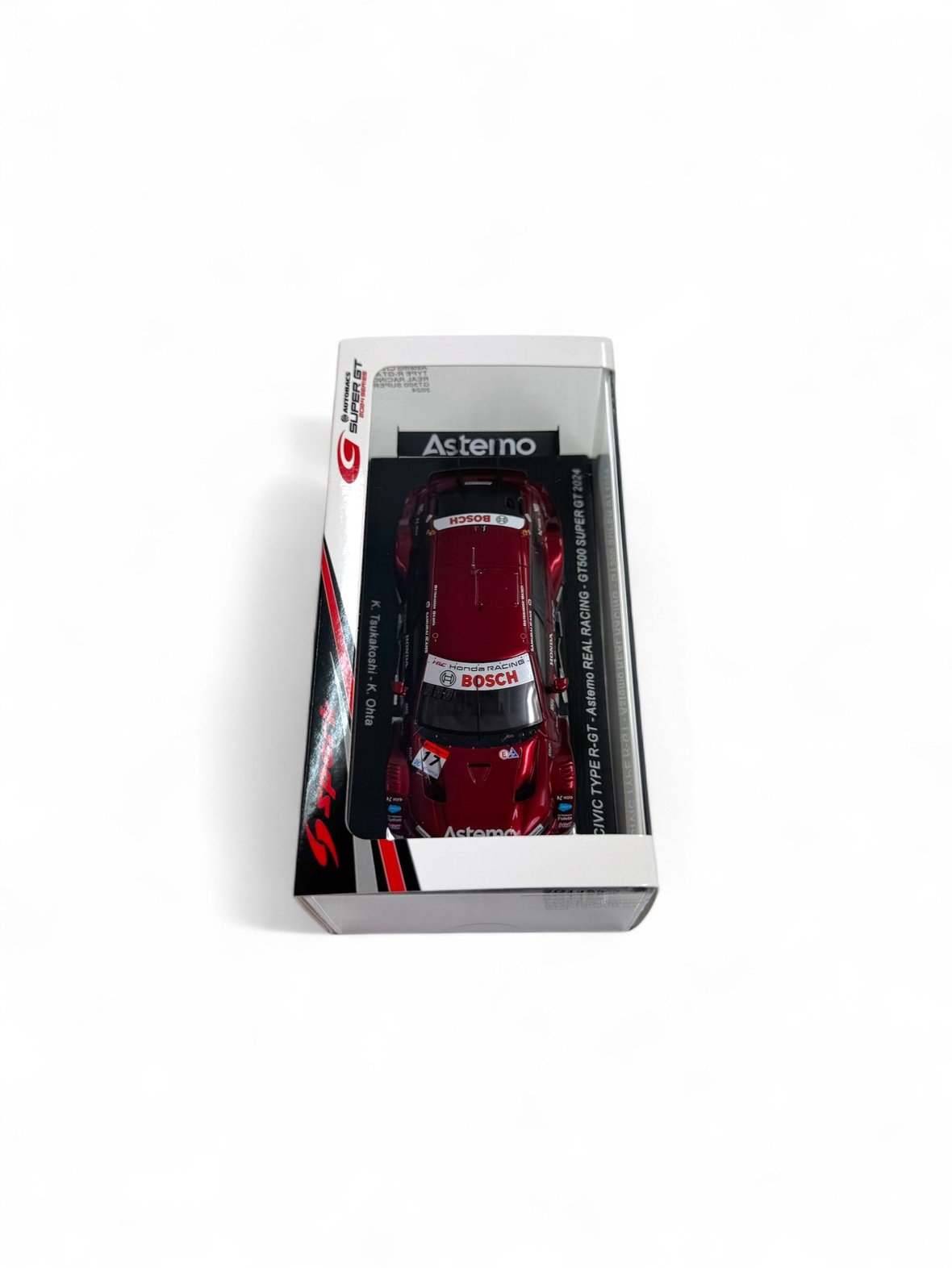 SPARK 1/43 スーパーGT Astemo CIVIC 塚越太田 2024 Spark 1/43スケールモデルカー】 2024 Astemo CIVIC TYPE R-