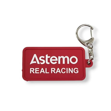 REAL RACING/チームロゴ ラバーキーホルダー