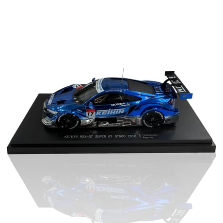 【数量限定再販売】 EBBRO 1/43 「2018 KEIHIN NSX-GT」 ジオラマセット