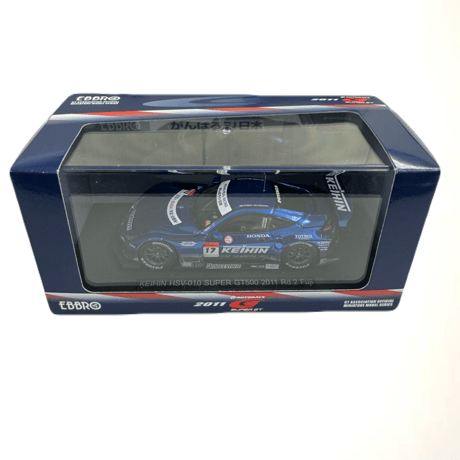 歴代リアルレーシングのEBBRO製モデルカーが勢揃い！（非売品ピンズ付き）