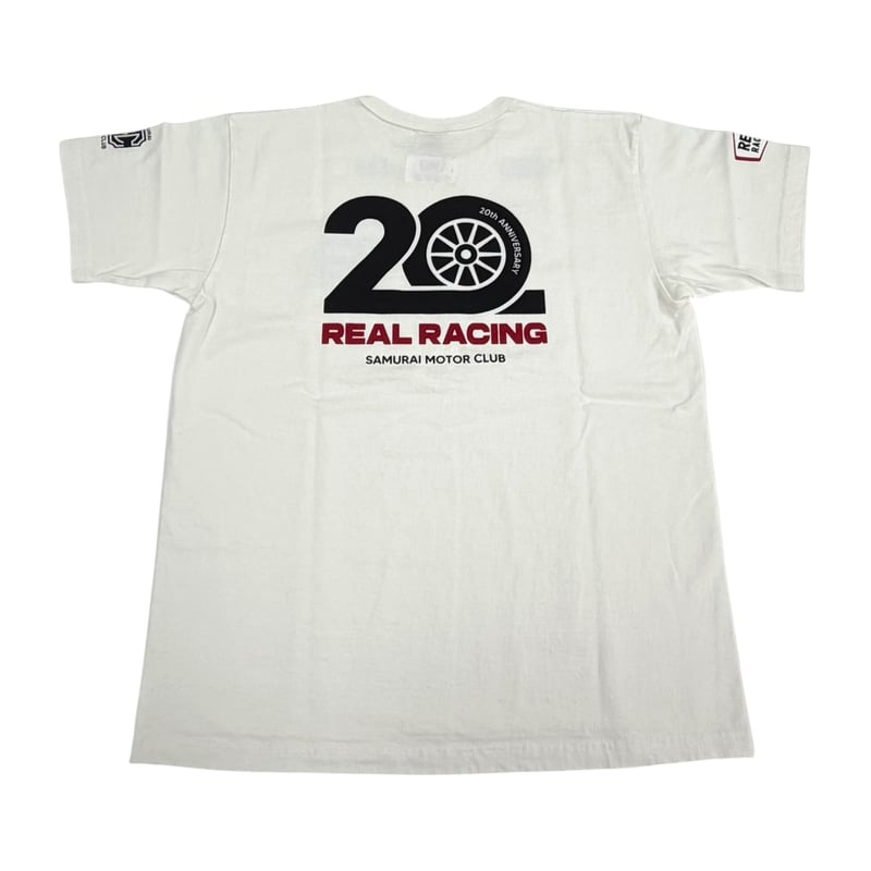 20周年アニバーサリーTシャツ | REAL RACING OFFICIAL WEB SHOP