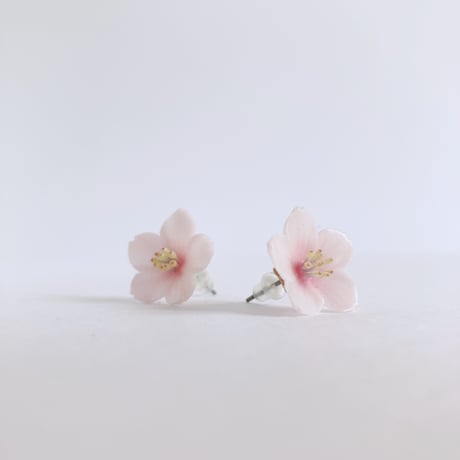 一期一会〜桜の耳飾り（ピアス）