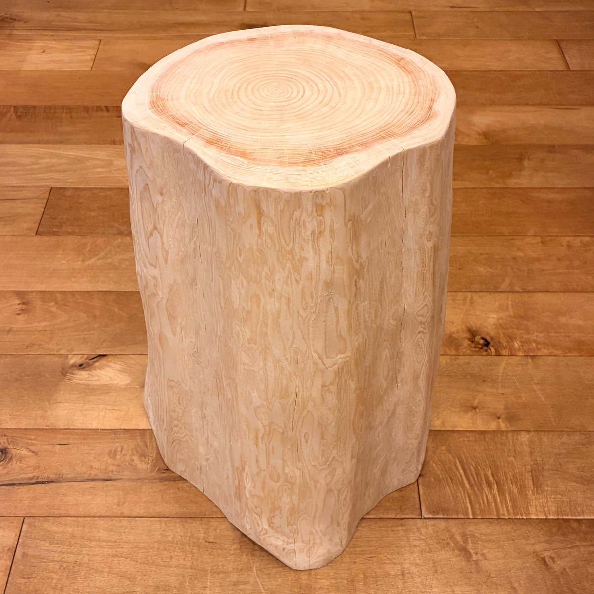 檜丸太椅子スツールNo.1275