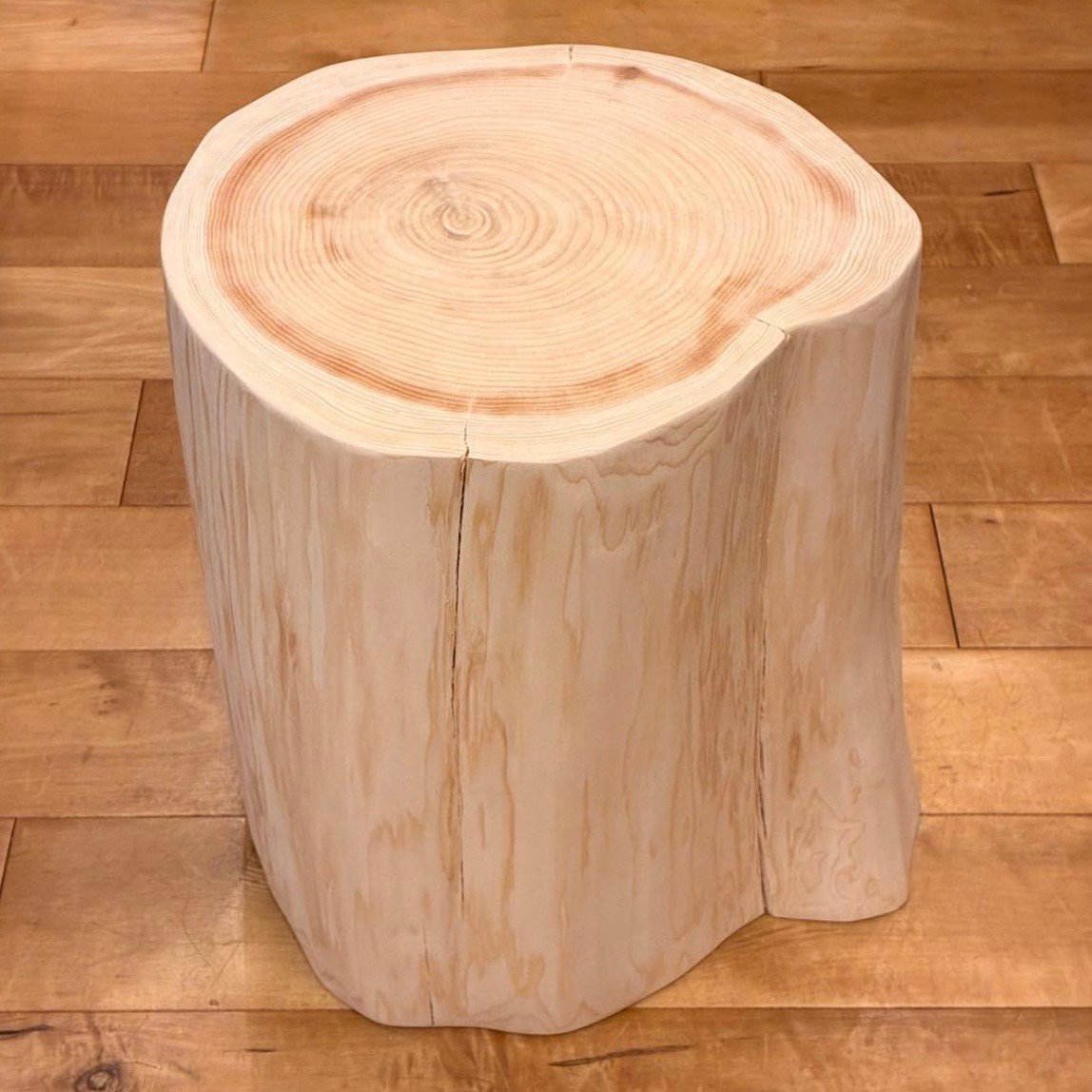 HPY ST HNK　スツール　ひのき国産　4脚（受注生産）　ナチュラル Hinoki Wood Stool No.1657 | Wood Factory Silky