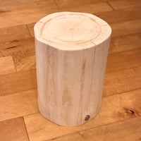 Hinoki Wood Stool No.1654 | Wood Factory Silky