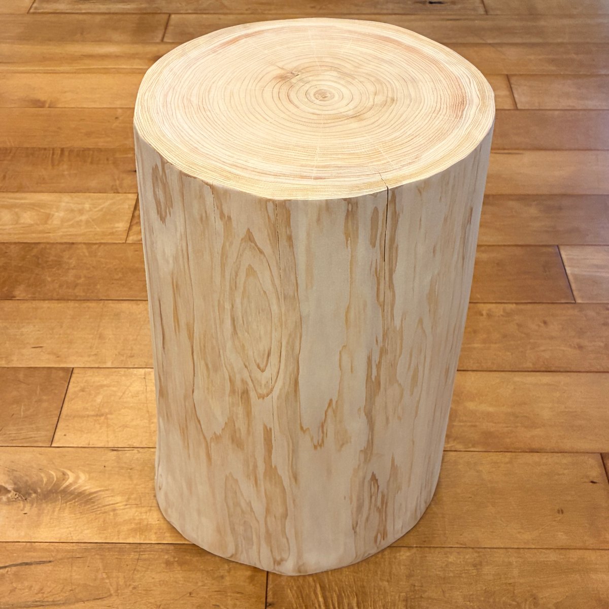 檜　丸太　椅子　スツール　No.1270 檜丸太椅子スツールNo.1270