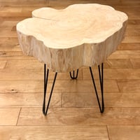 Sugi Wood Stool No.1551 | Wood Factory Silky