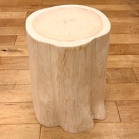 山桜 丸太椅子スツール 山桜 丸太椅子スツール ハイスツール 栃(着色)/山桜 w250.d230.h595 座