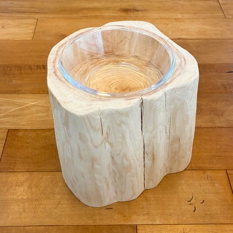 【Pet Table Hinoki】　犬用食器台　No.1331 Pet Table Hinoki】 犬用食器台 No.1339 竹製ペット食器台セット