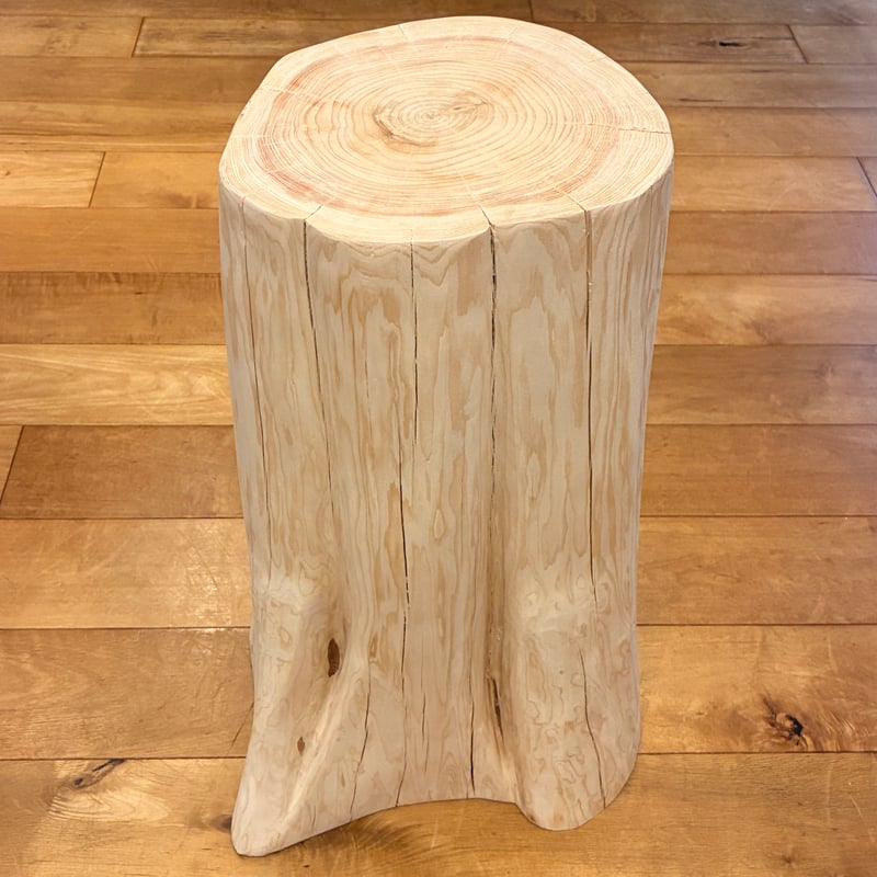 檜丸太椅子スツールNo.1274 檜丸太椅子スツールNo.1274
