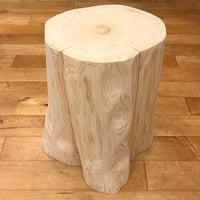 檜 丸太 椅子 スツール No.1115 | Wood Factory Silky