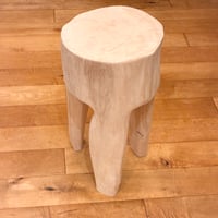 檜 丸太 椅子 スツール No.1115 | Wood Factory Silky