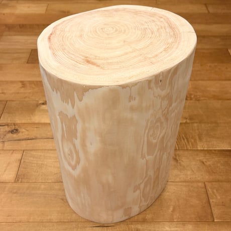 檜　丸太　椅子　スツール　No.1250 檜丸太椅子スツールNo.1250