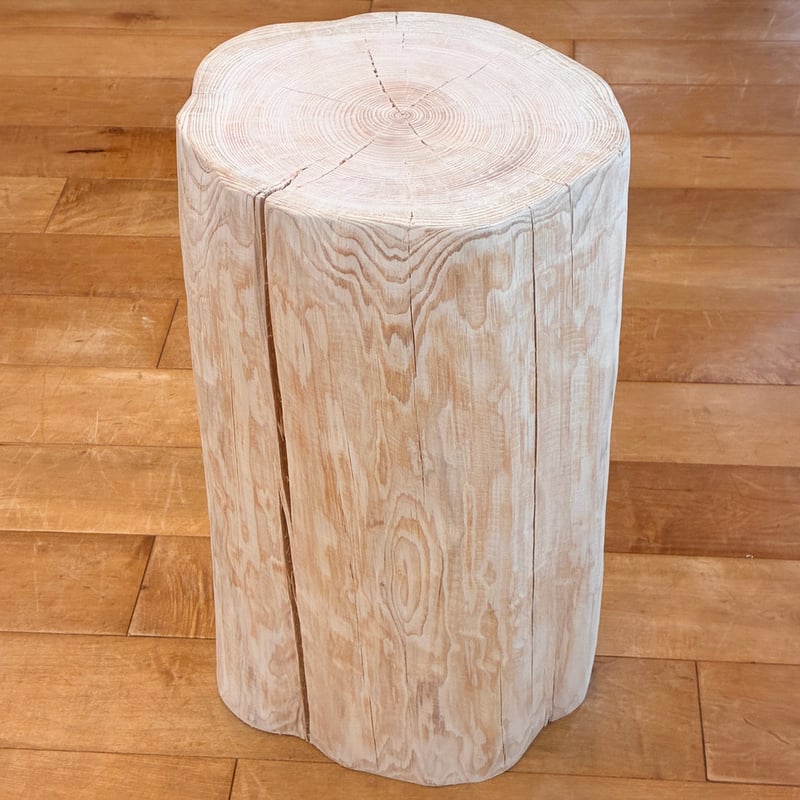 檜丸太椅子スツールNo.1369