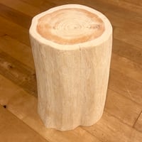 Hinoki Wood Stool 〜S〜 | Wood Factory Silky