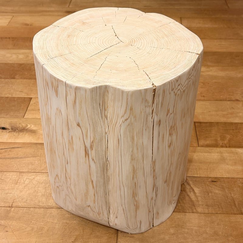 檜 丸太 椅子 スツール No.1219 | Wood Factory Silky 檜 丸太 椅子 スツール No.1219 | Wood Factory Silky