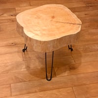 【Hinoki Iron Table 】 No.1397 Hinoki Iron Table 】 No.1397 | Wood Factory Silky