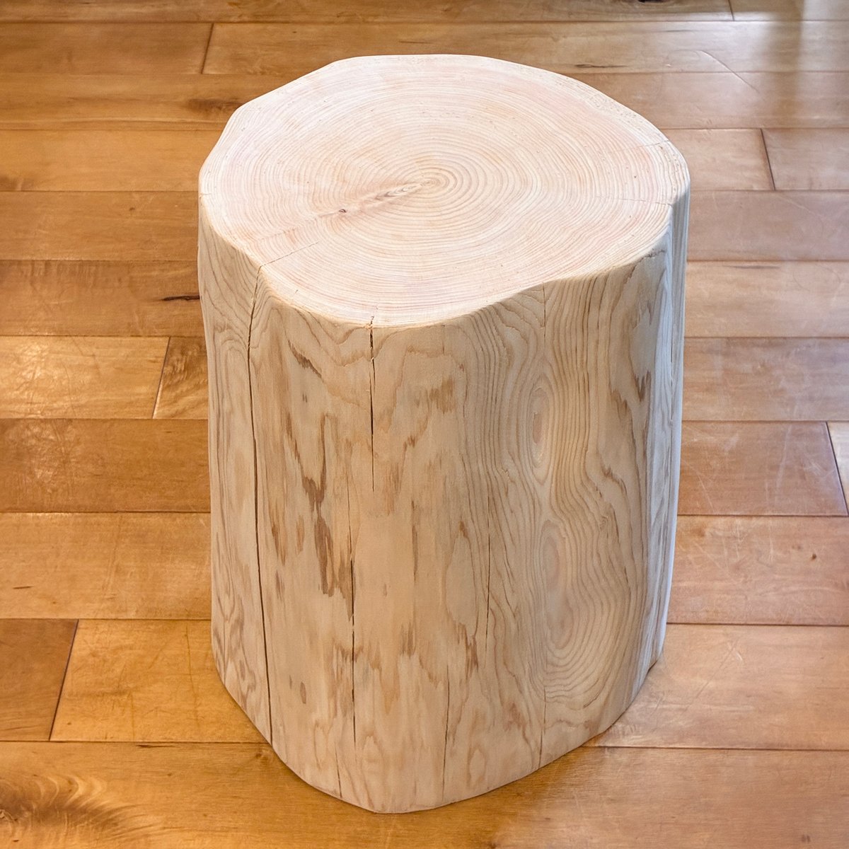 檜　丸太　椅子　スツール　No.1460 檜丸太椅子スツールNo.1460