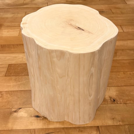 Hinoki Wood Stool No.609