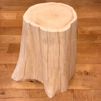 Hinoki Wood Stool No.1708 | Wood Factory Silky