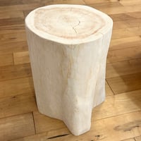 檜 丸太 椅子 スツール No.1115 | Wood Factory Silky