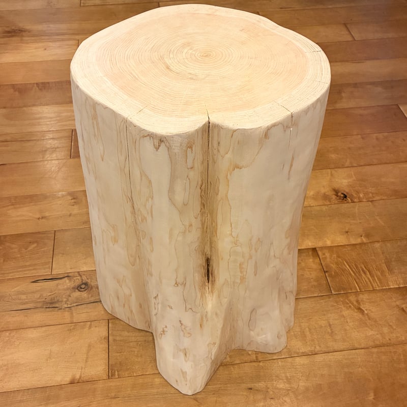 檜丸太椅子スツールNo.1282