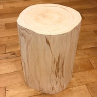 檜 丸太 椅子 スツール No.1115 | Wood Factory Silky
