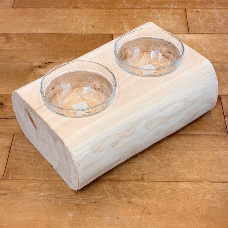 【Pet Table Hinoki】　小型犬用　No.1697 Pet Table Hinoki】 小型犬用 No.1697 | Wood Factory
