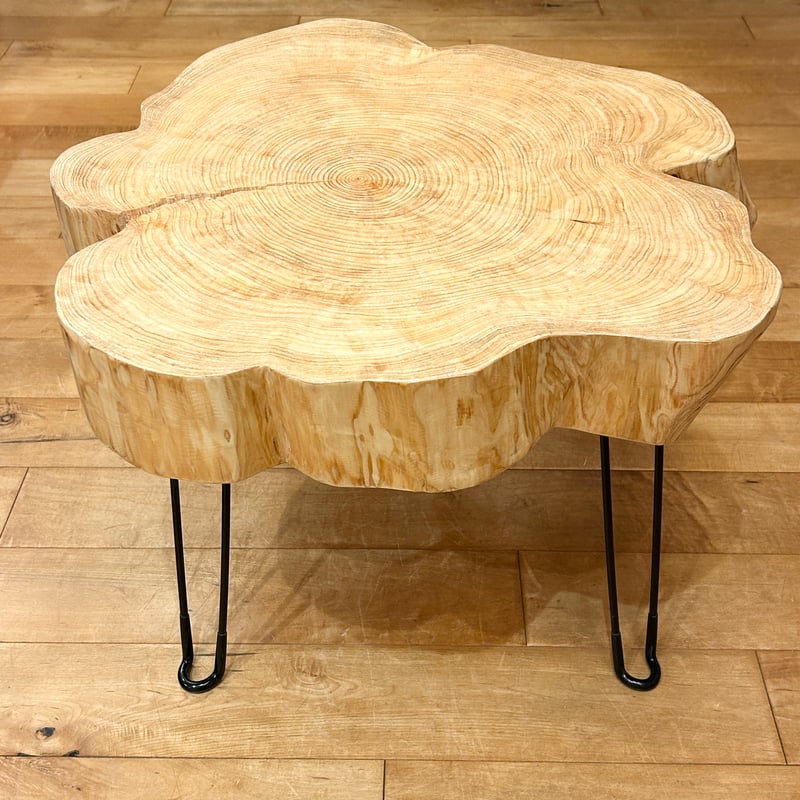 【Hinoki Iron Table 】No.1222 Hinoki Iron Table 】No.1222