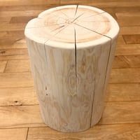 檜　丸太　椅子　スツール　高さ約41.5㎝ 檜 丸太 椅子 スツール No.1097 | Wood Factory Silky